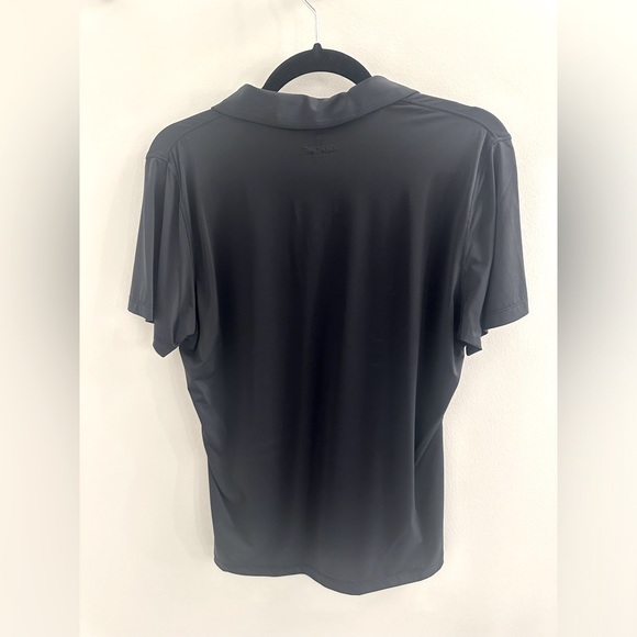 Black G/Fore SILKY TECH NYLON POLO like new - Picture 4 of 5